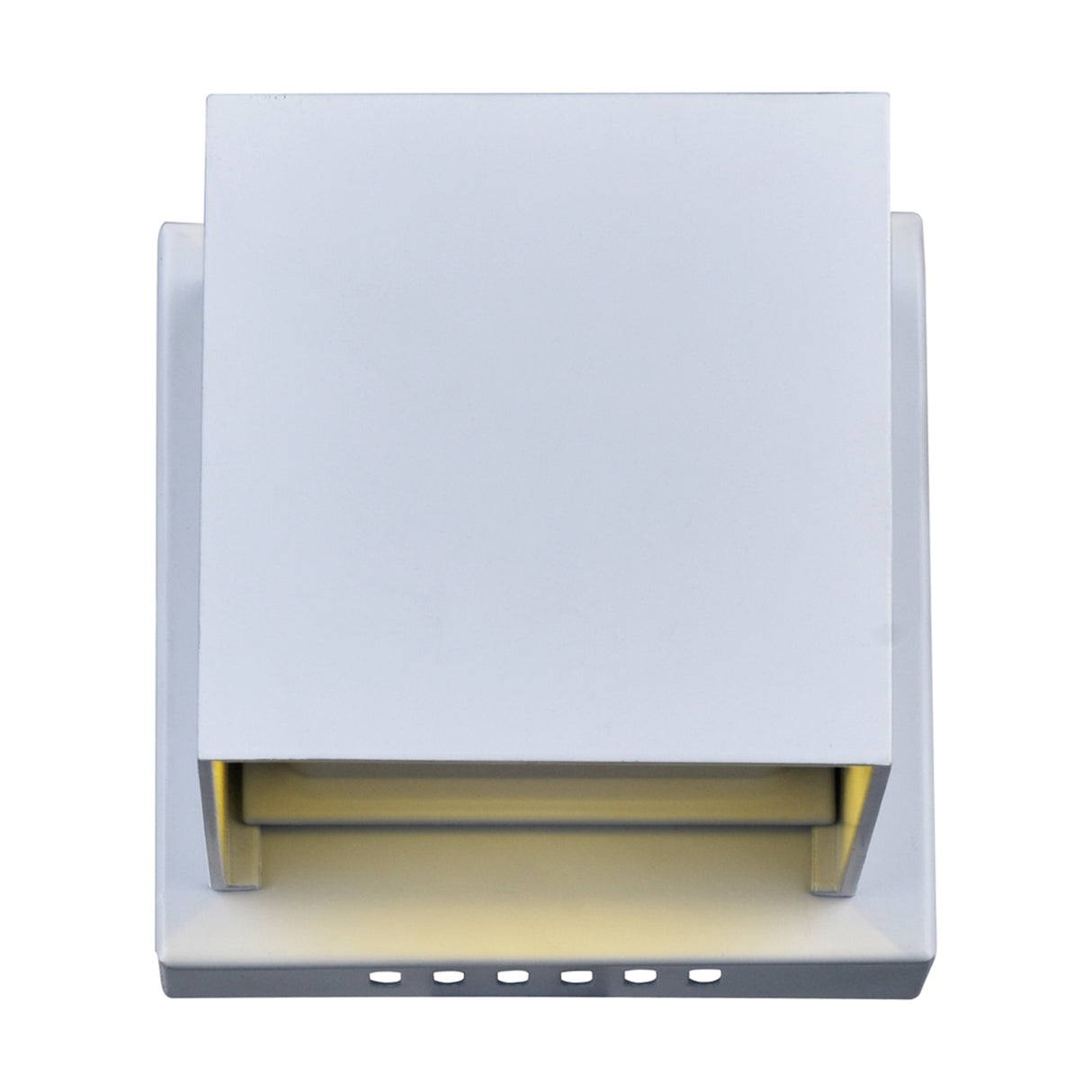 Lilliana Integrated LED Sqaure White Wall Sconce