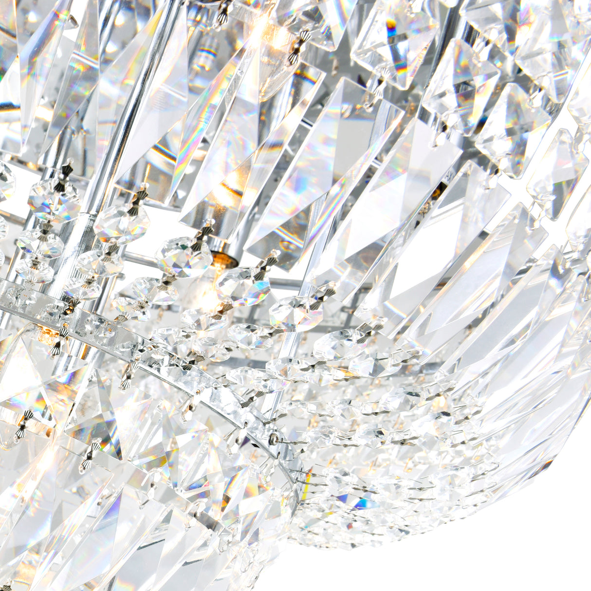 Stefania 17 Light Chrome Chandelier