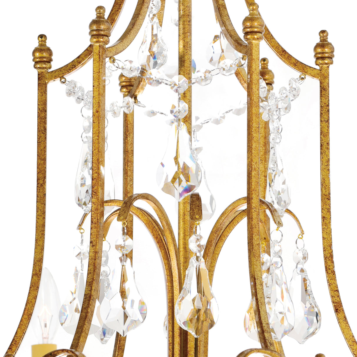 Electra 6 Light 28in Oxidized Bronze Chandelier
