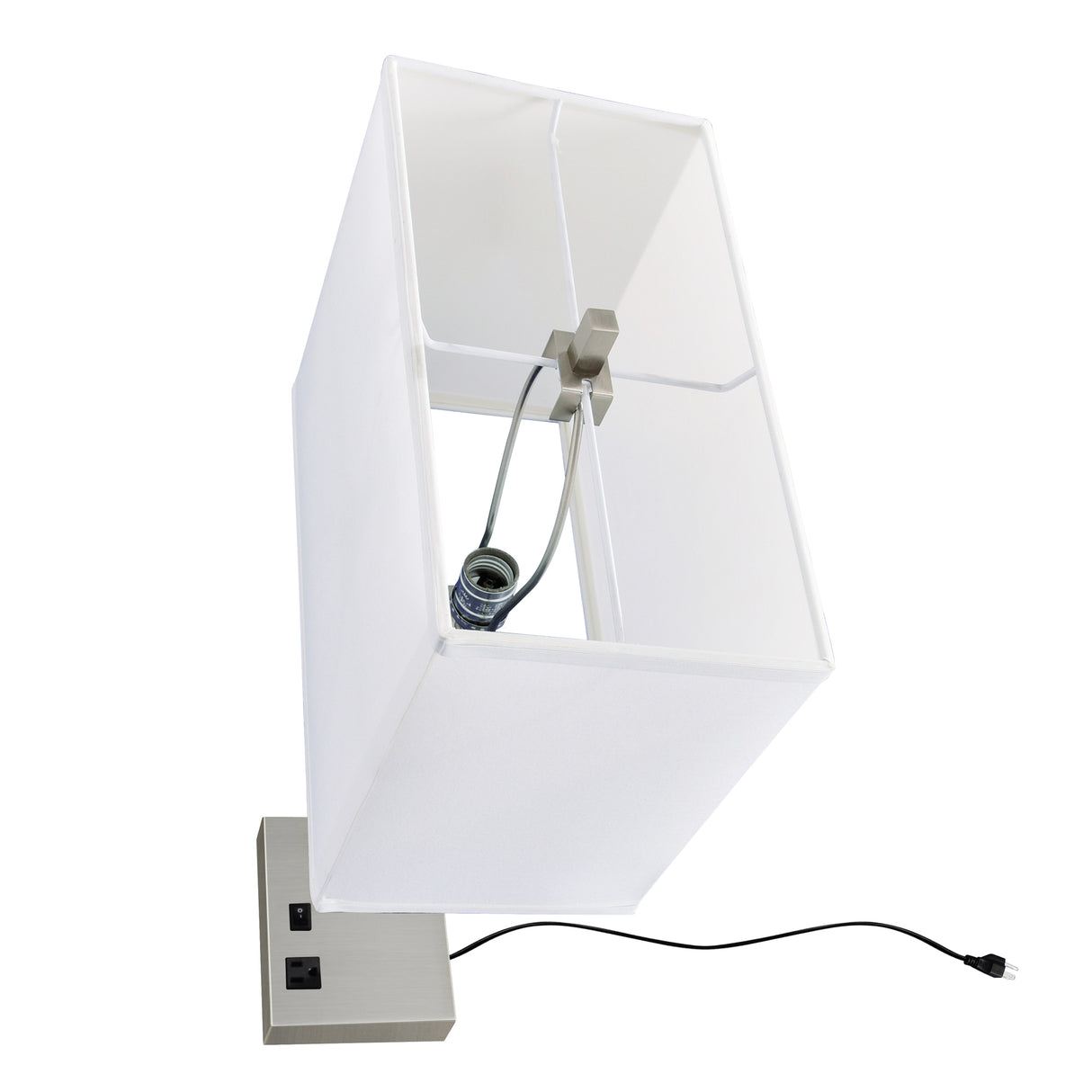 Torren 1 Light 14in Satin Nickel Table Lamp