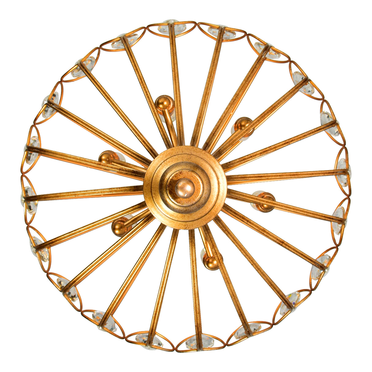 Altair 6 Light Antique Bronze Chandelier