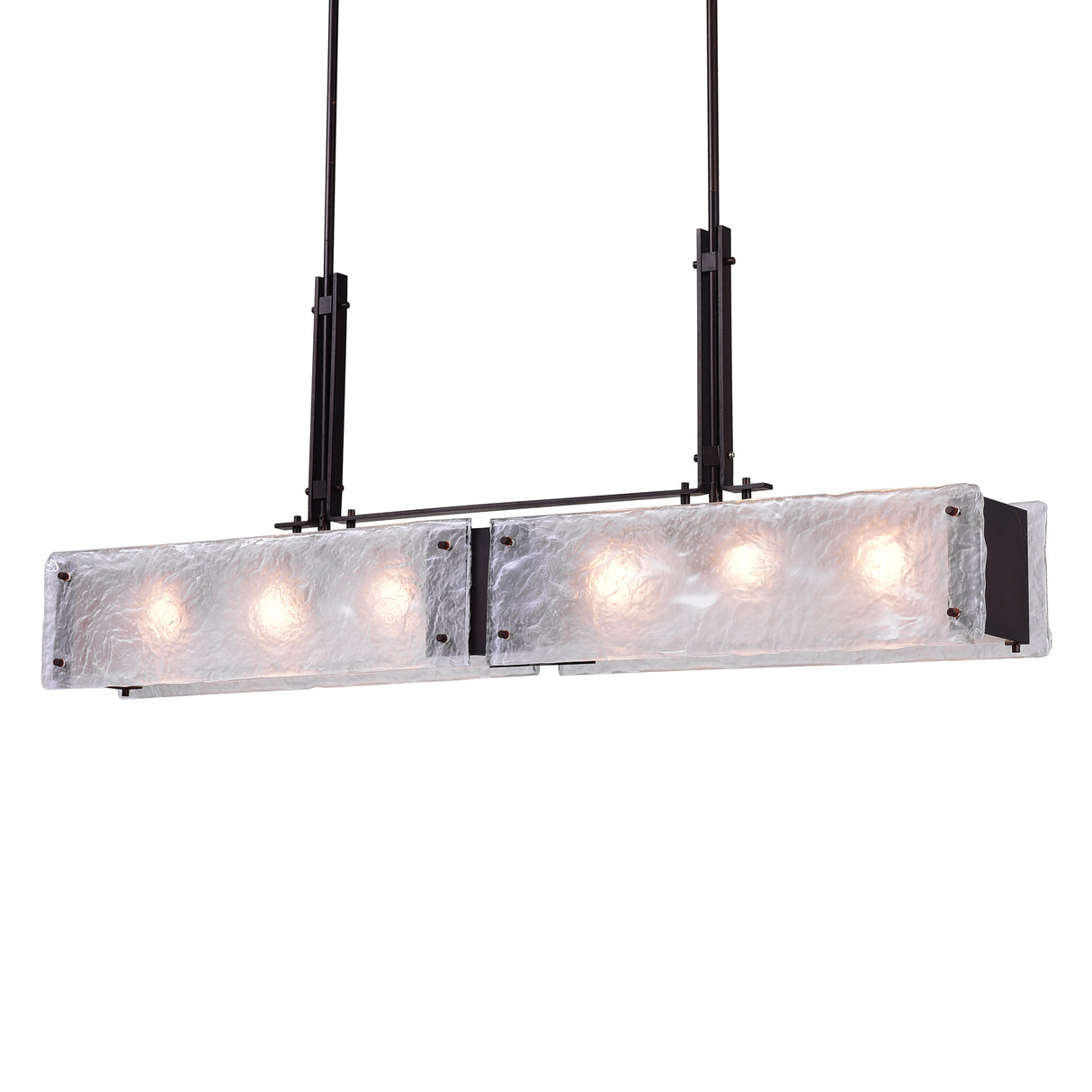 Assunta 6 Light Chandelier With Black Finish