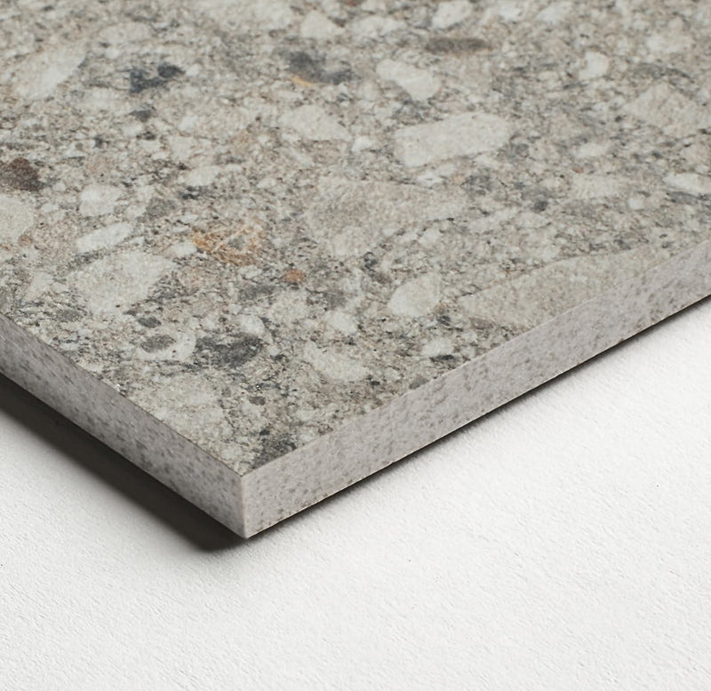 48 x 110 in Majesto Ceppo di Gre Honed Rectified Colorsync Sintered Slab 6 mm surface