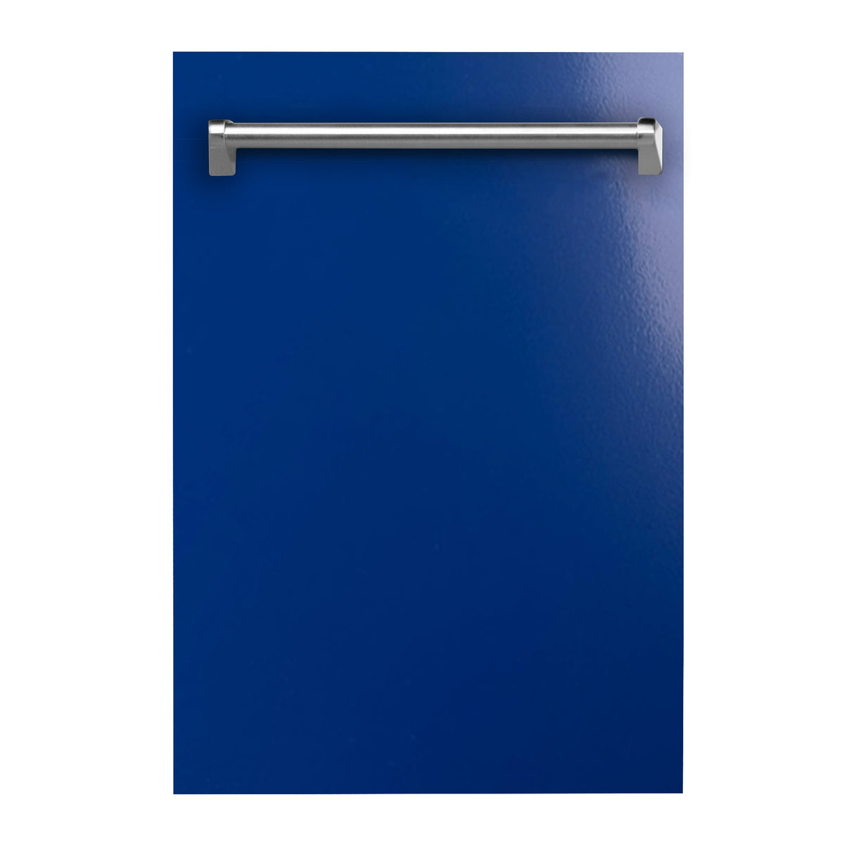 ZLINE 18 in. Dishwasher Panel in Blue Gloss with Traditional Handle (DP-BG-18)