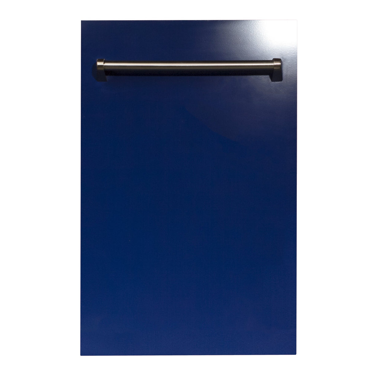 ZLINE 18 in. Dishwasher Panel in Blue Gloss with Traditional Handle (DP-BG-18)
