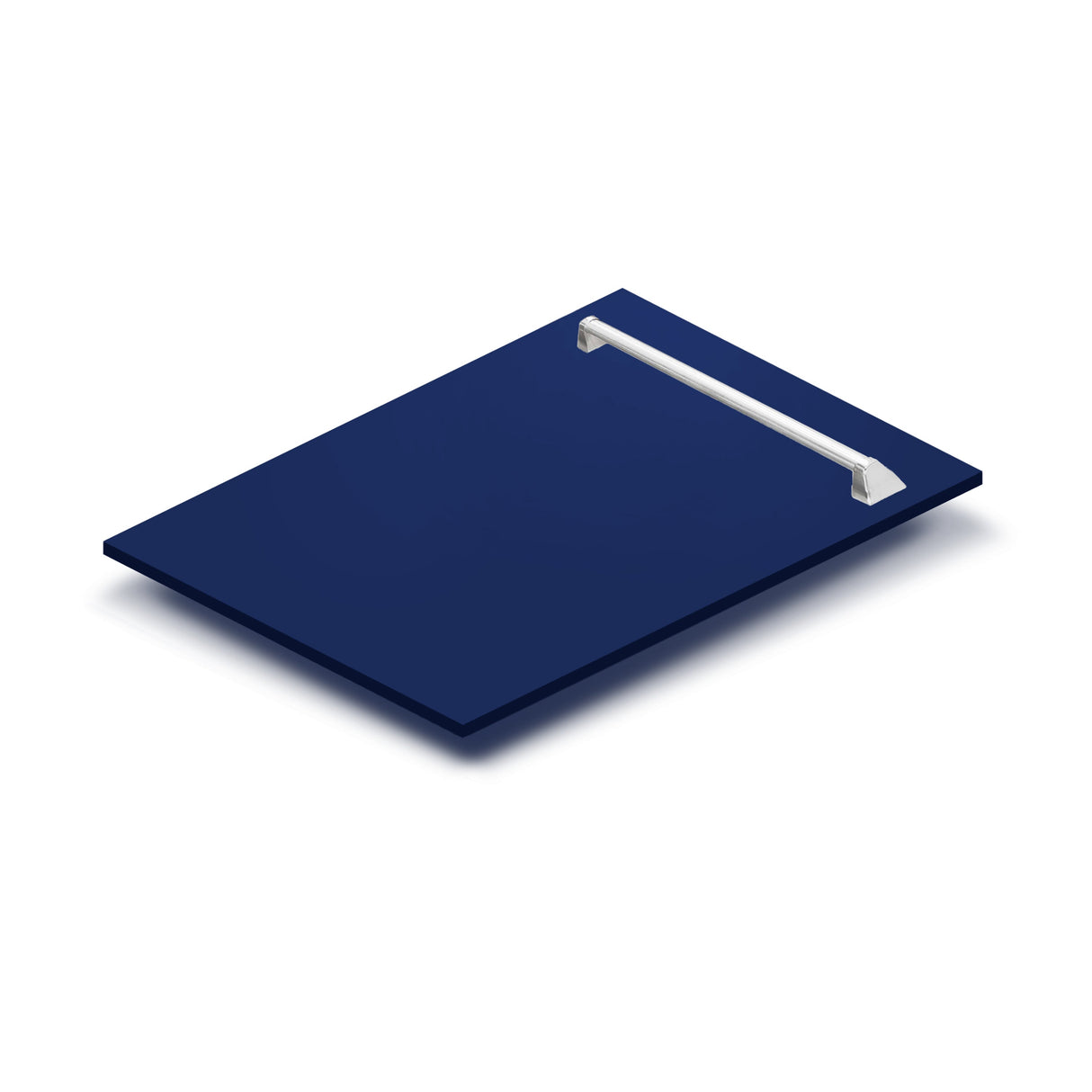 ZLINE 24" Tallac Tall Tub Dishwasher Panel in Blue Gloss with Traditional Handle (DPV-BG-24)