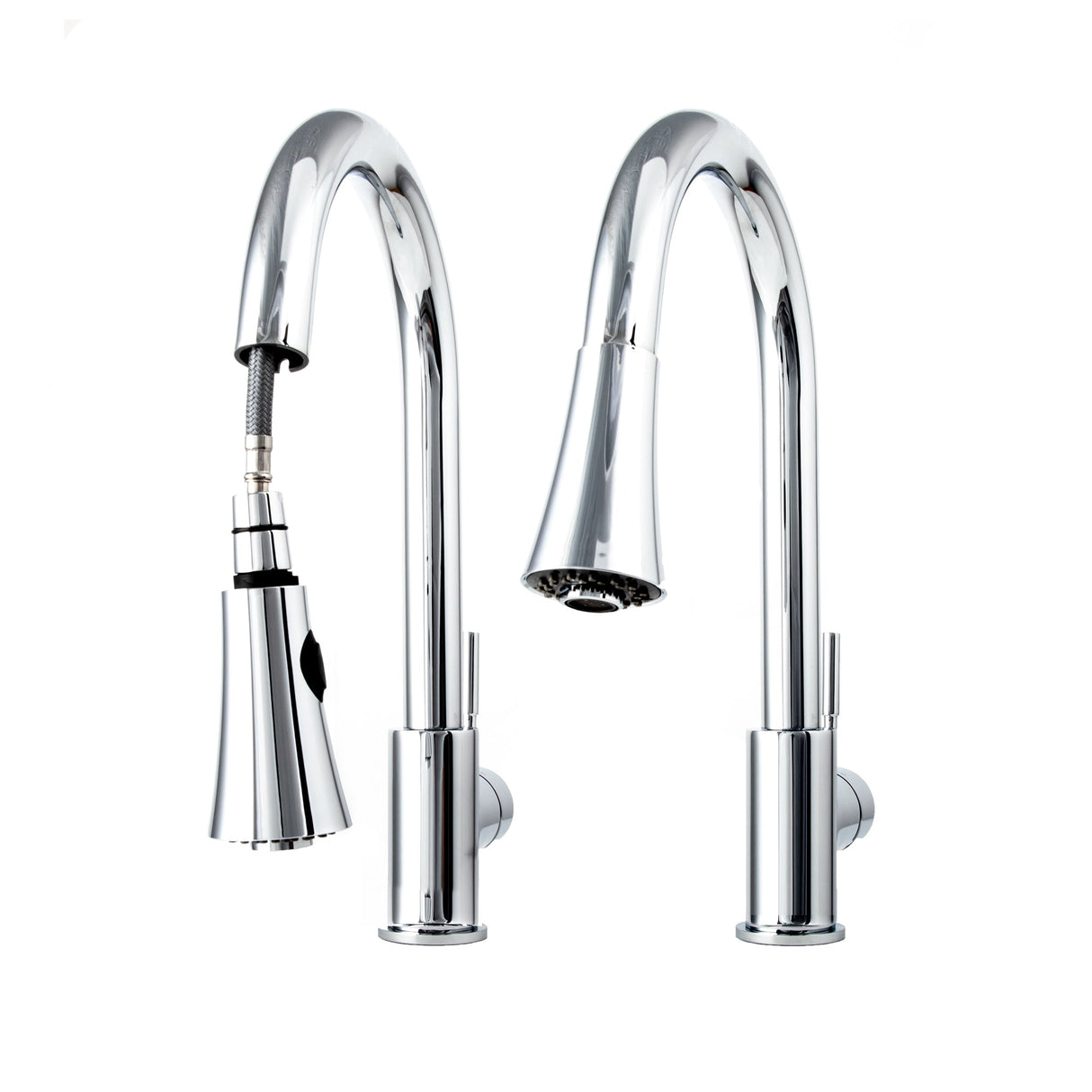 ZLINE Edison Kitchen Faucet in Chrome (EDS-KF-CH)