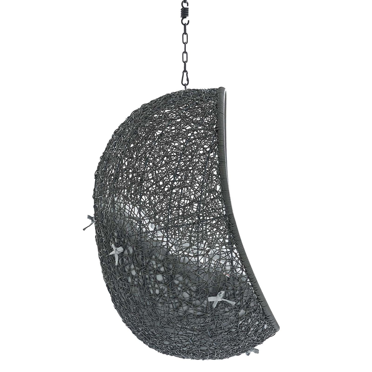 Hide Sunbrella Fabric Swing Outdoor Patio Lounge Chair Without Stand