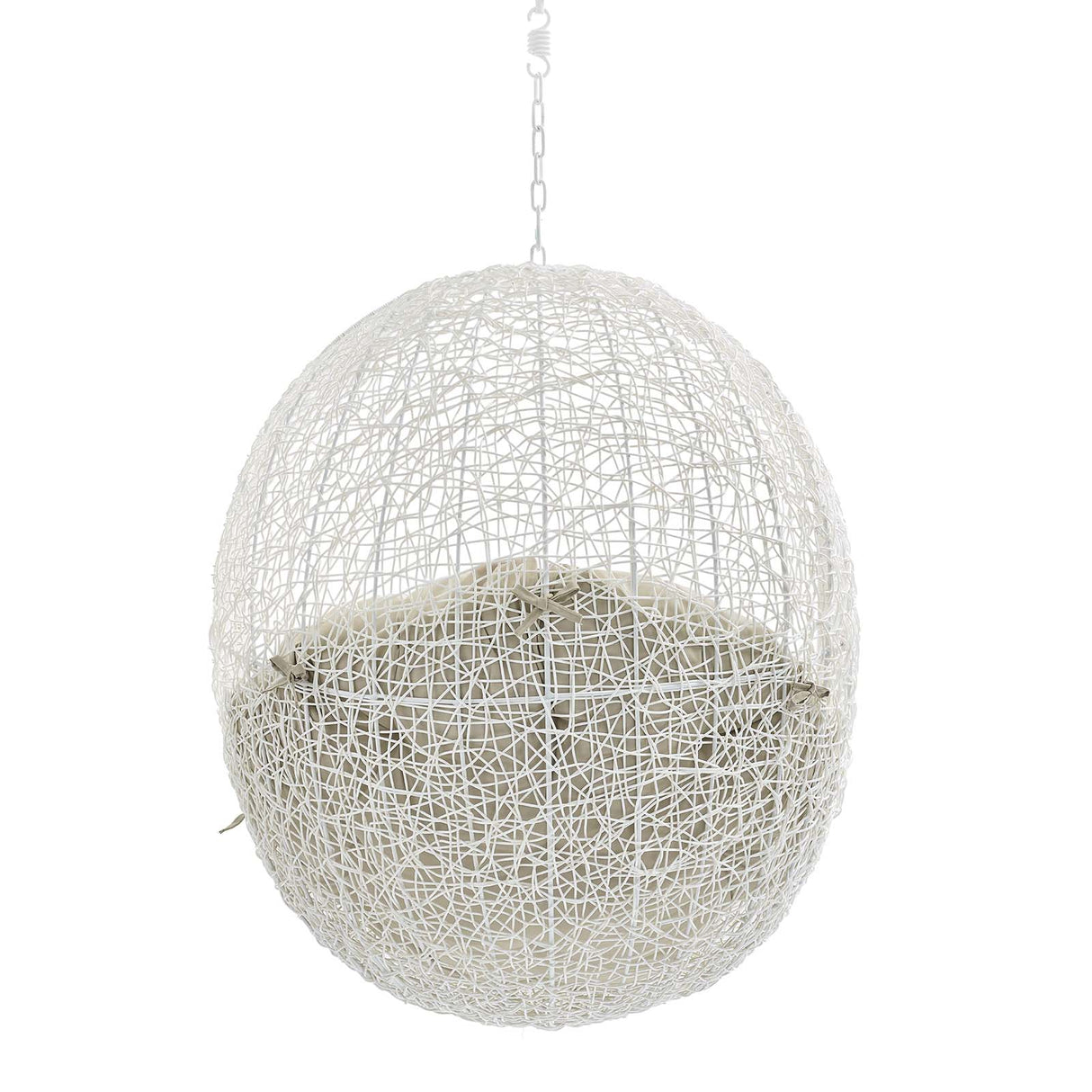 Hide Sunbrella Fabric Swing Outdoor Patio Lounge Chair Without Stand