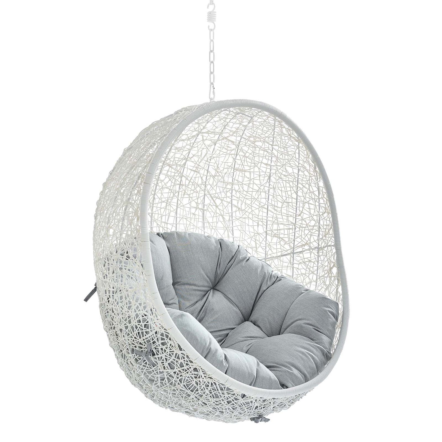 Hide Sunbrella Fabric Swing Outdoor Patio Lounge Chair Without Stand