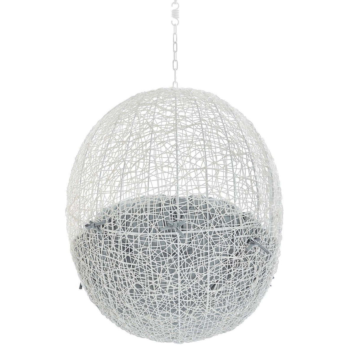 Hide Sunbrella Fabric Swing Outdoor Patio Lounge Chair Without Stand