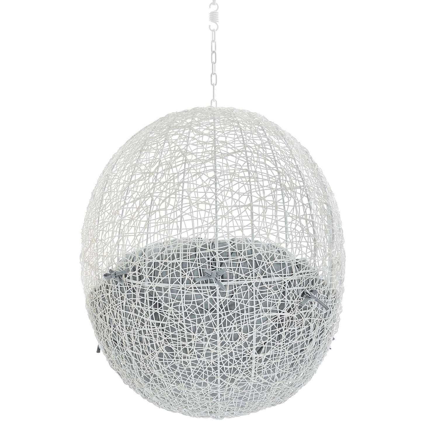 Hide Sunbrella Fabric Swing Outdoor Patio Lounge Chair Without Stand