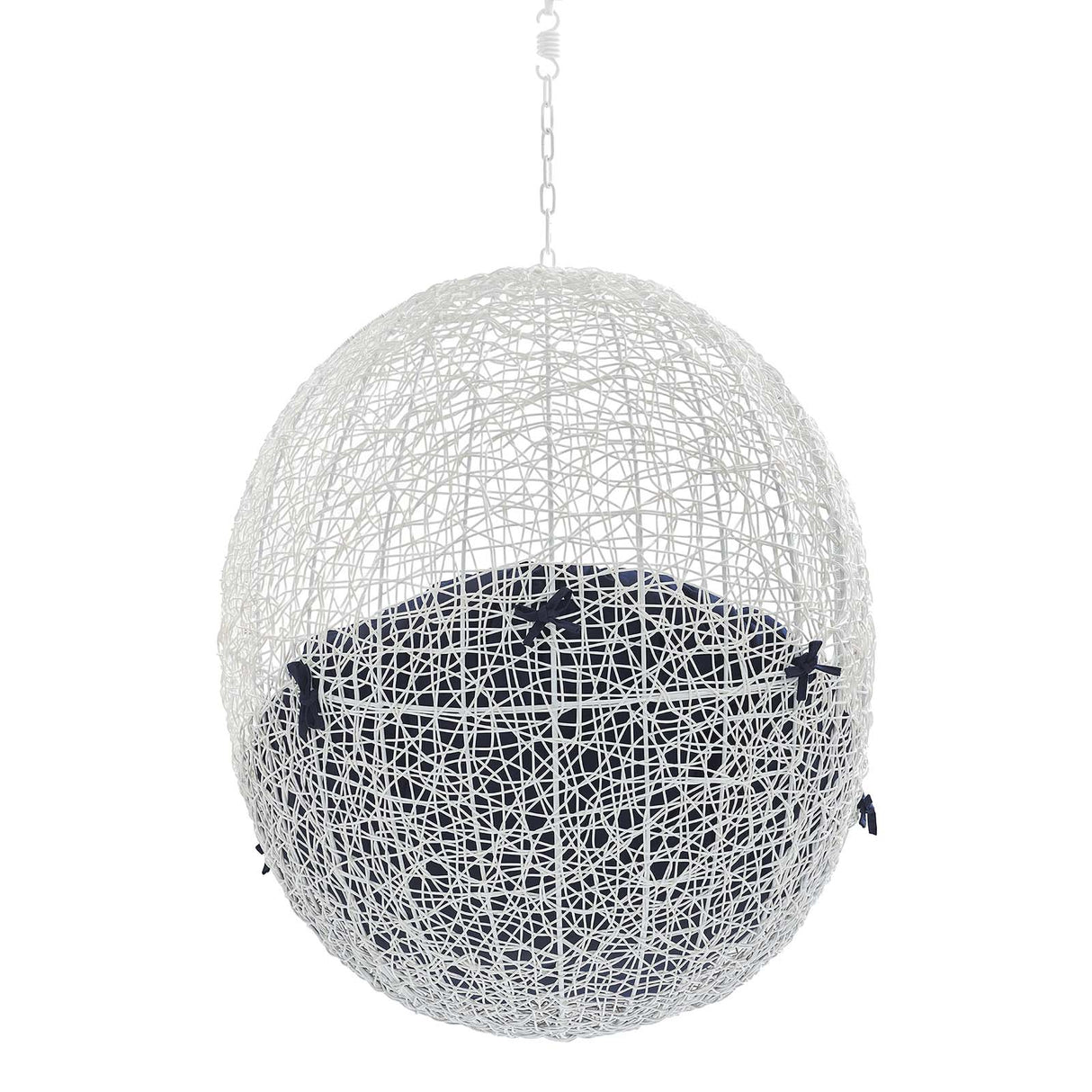 Hide Sunbrella Fabric Swing Outdoor Patio Lounge Chair Without Stand