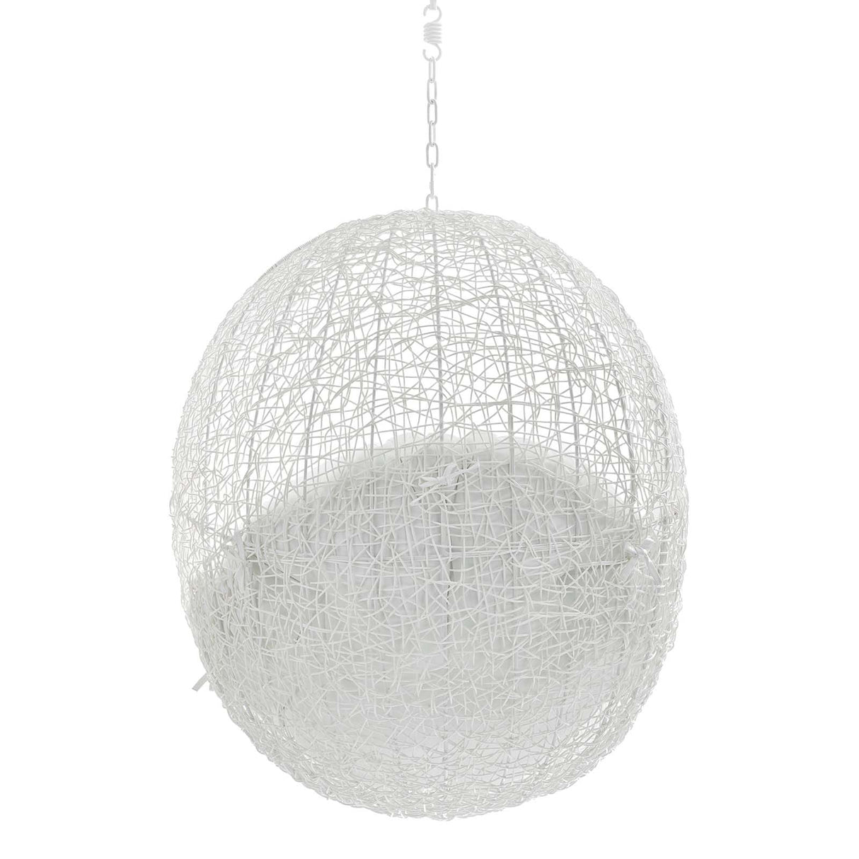 Hide Sunbrella Fabric Swing Outdoor Patio Lounge Chair Without Stand