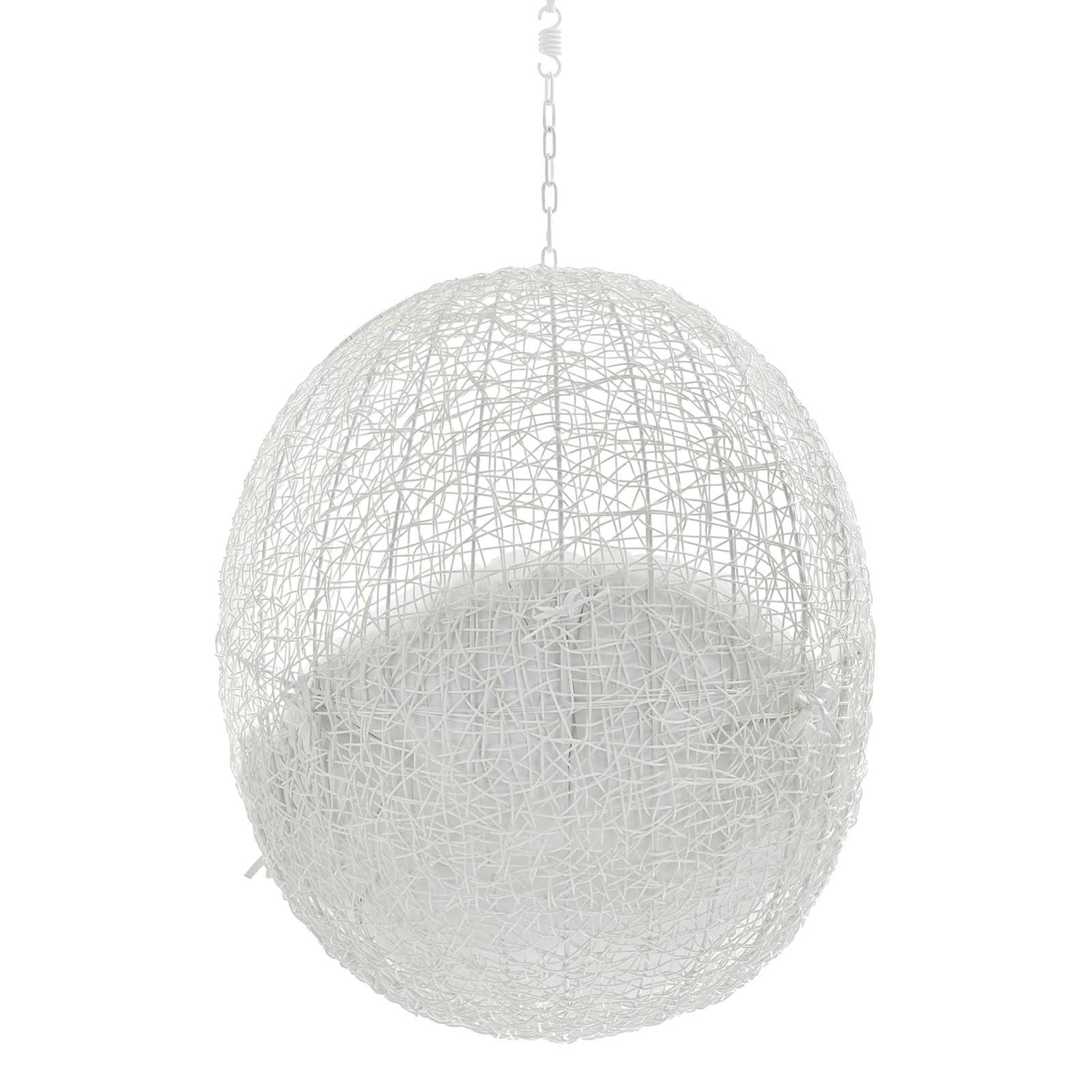 Hide Sunbrella Fabric Swing Outdoor Patio Lounge Chair Without Stand