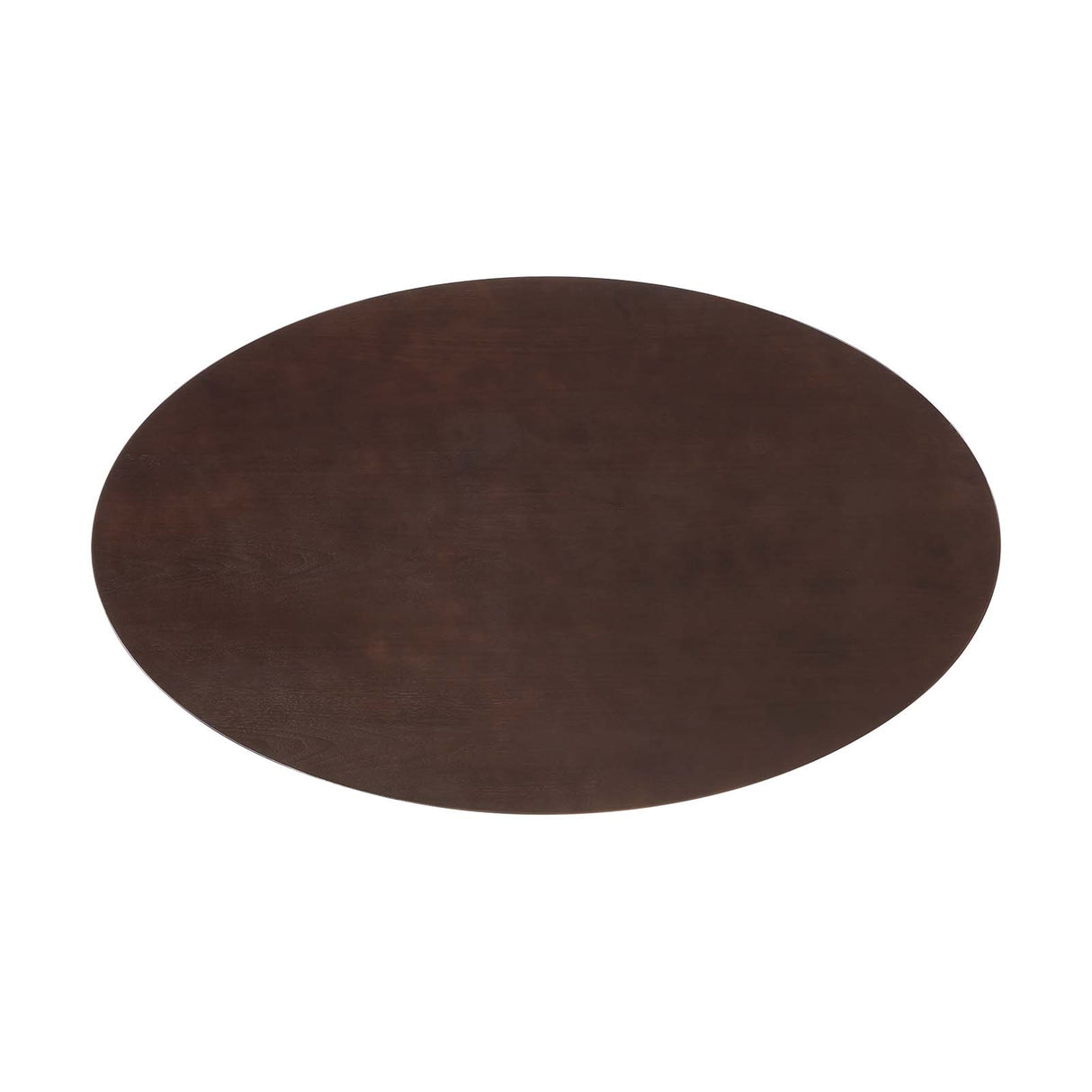 Lippa 60" Oval Cherry Walnut Wood Grain Dining Table