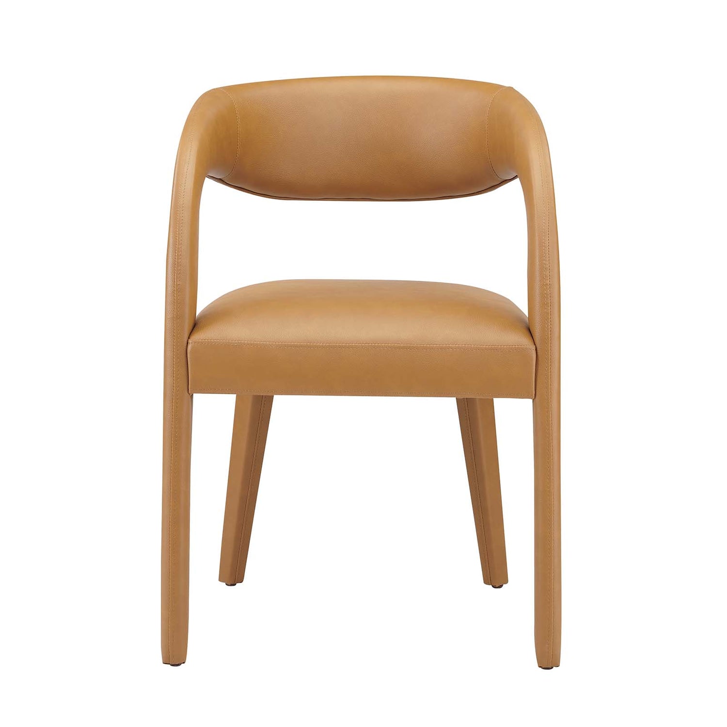 Pinnacle Vegan Leather Dining Chair Set of Two