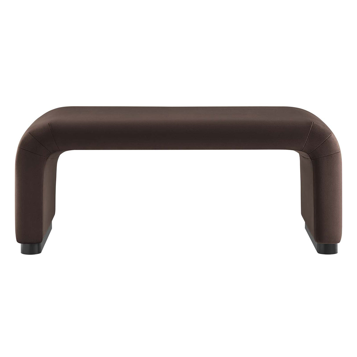 Koda Performance Velvet Waterfall Ottoman