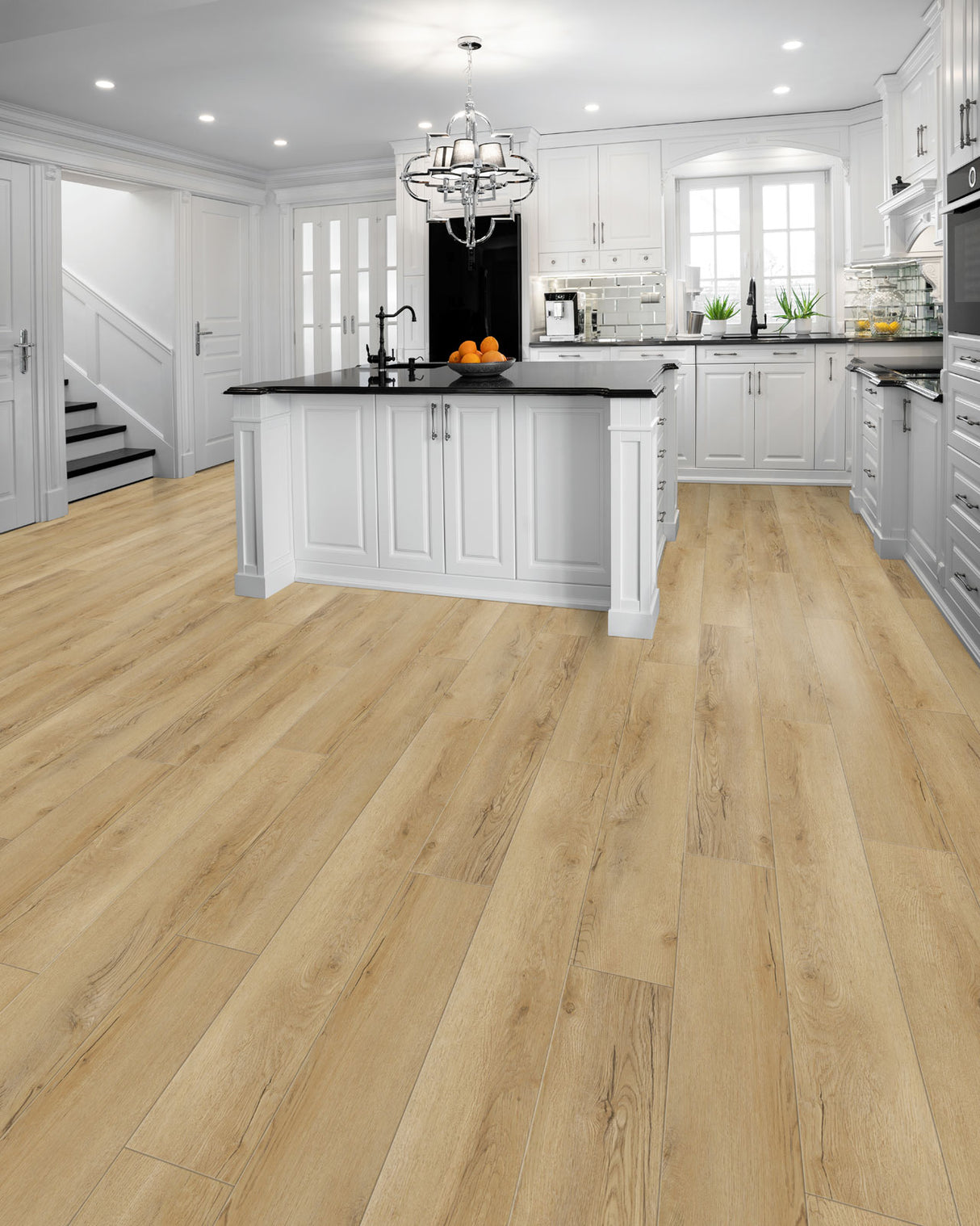 WPC Luxury Vinyl Flooring, Click Lock Floating, Sunset Cruise, 7" X 60" X 8mm, 20 mil Wear Layer - Epic Collection (23.62 SQFT/CTN)