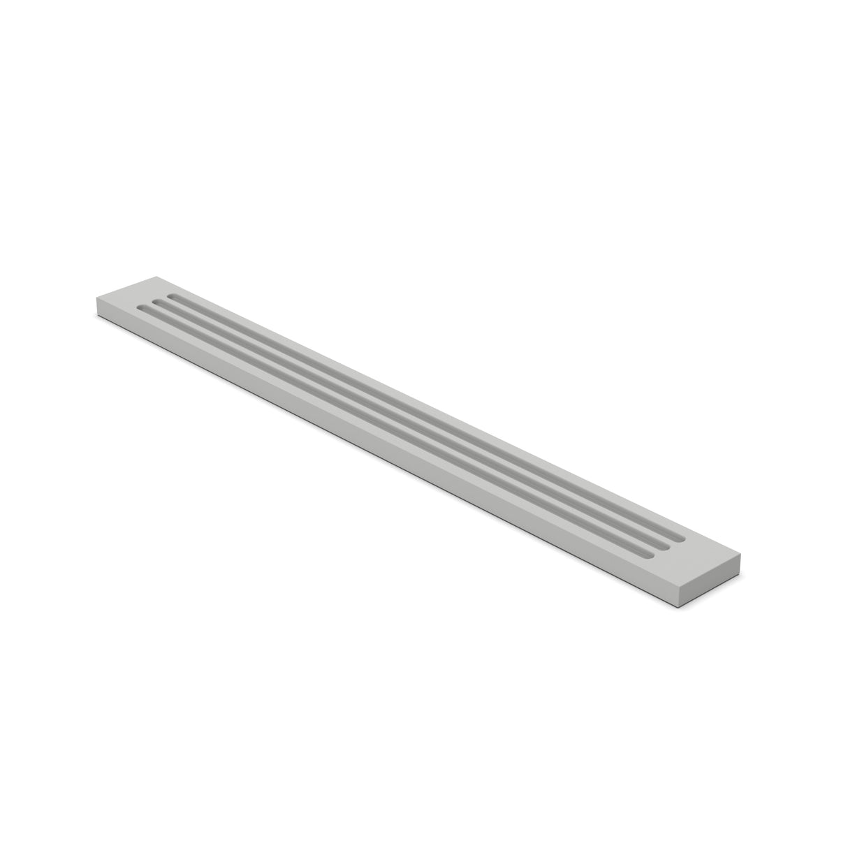 Liberty Shaker Ashen - 3 Inch Flutted Wall Fillers Accessories - 3" Width x 30" Height x .75" Depth