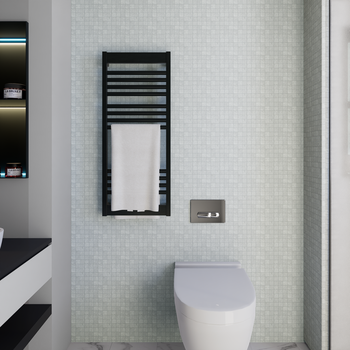 2 x 2 in Coliseo Platinum Matte Glazed Porcelain Mosaic