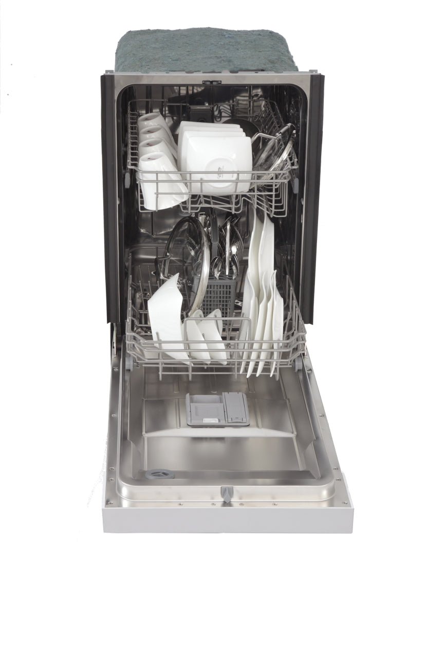 KUCHT Professional 18 in Front Control Dishwasher in Stainless Steel with Stainless Steel Tub and Multiple Filter System