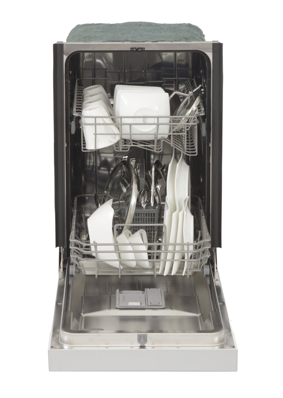 KUCHT Professional 18 in Front Control Dishwasher in Stainless Steel with Stainless Steel Tub and Multiple Filter System