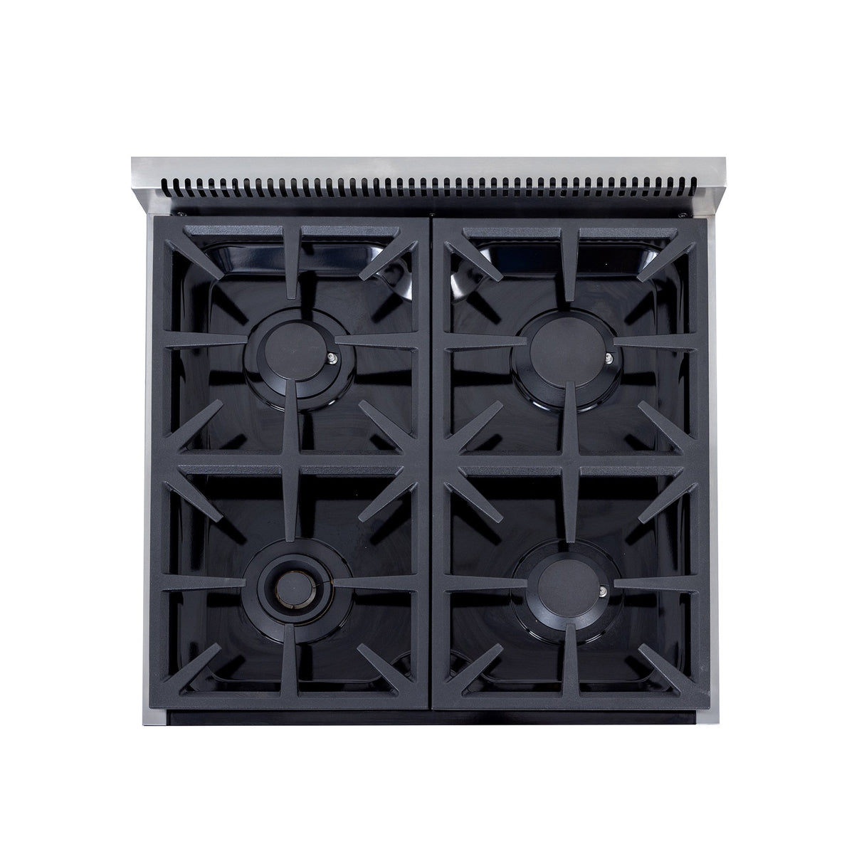 KUCHT Professional 24 in. 2.5 cu. ft. Natural Gas Range and Convection Oven in Stainless Steel with True Simmer Burners