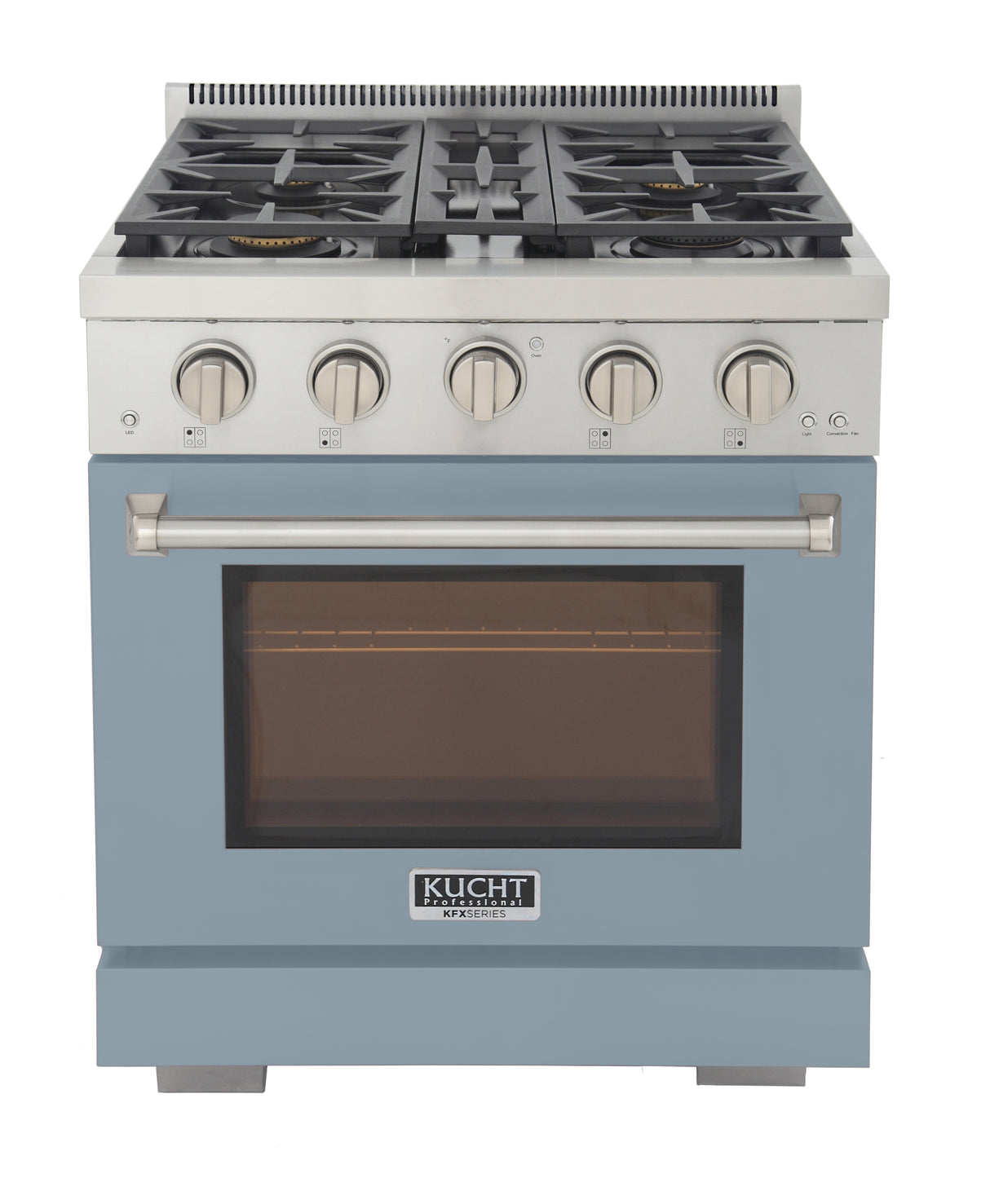 KUCHT Professional 30 in. 4.2 cu. ft. Natural Gas Range with Sealed Burners and Convection Oven