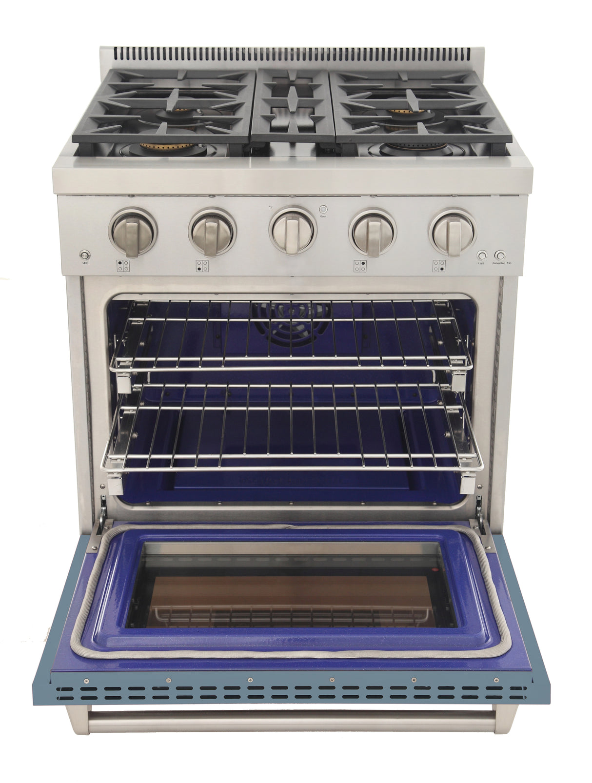 KUCHT Professional 30 in. 4.2 cu. ft. Propane Gas Range with Sealed Burners and Convection Oven