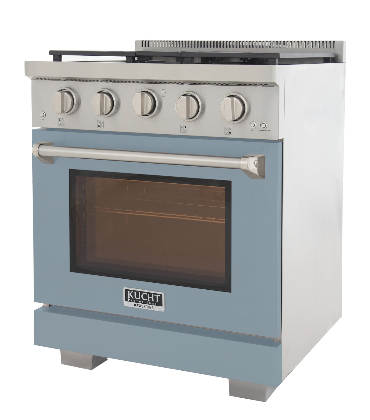 KUCHT Professional 30 in. 4.2 cu. ft. Propane Gas Range and Convection Oven with True Simmer Burners