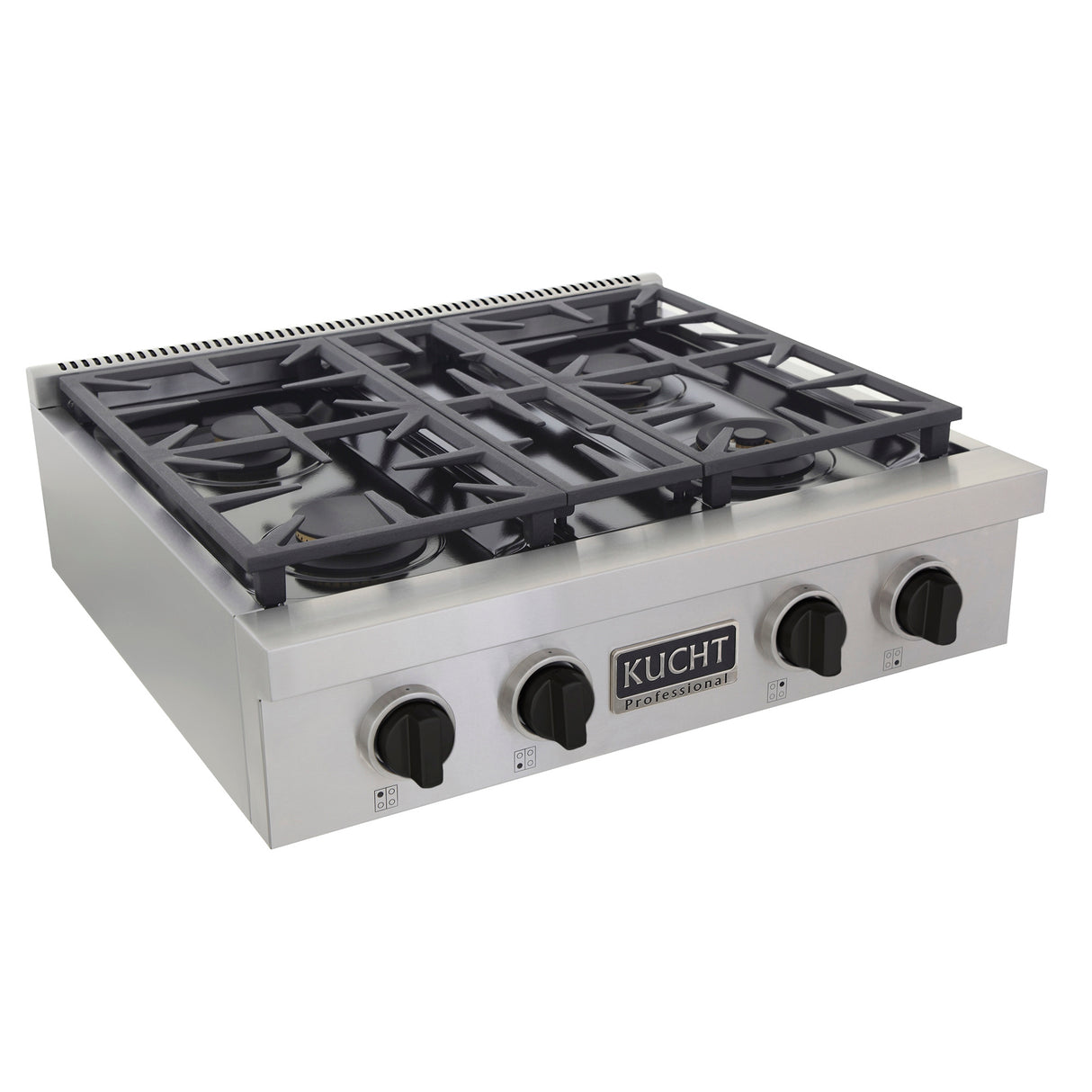 KUCHT Professional 30 in. Propane Gas Range Top with Sealed Burners in Stainless Steel