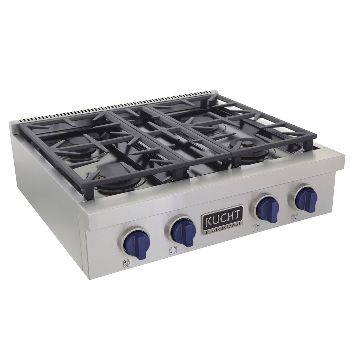KUCHT Professional 30 in. Natural Gas Range Top with Sealed Burners Stainless Steel