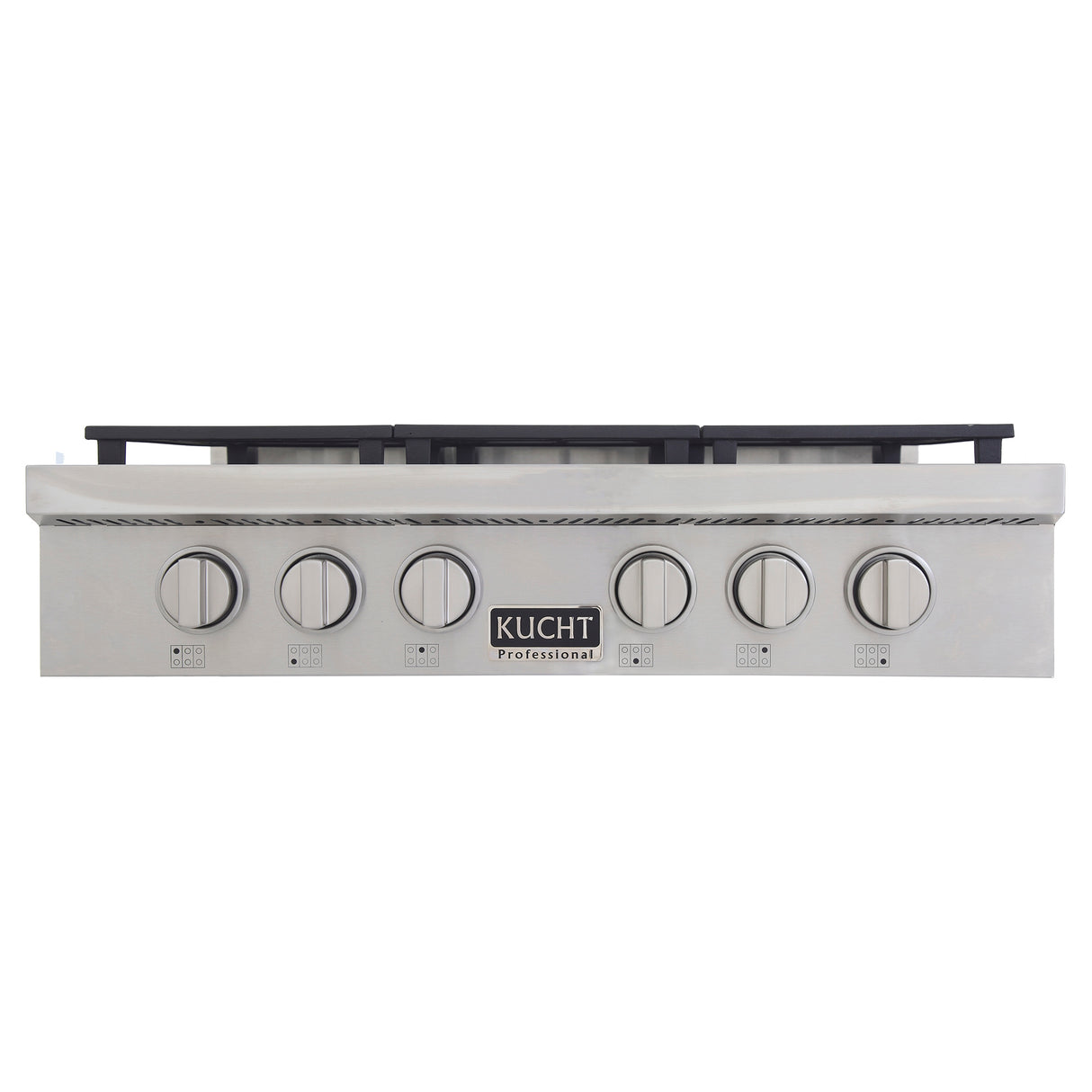 KUCHT Professional 36 in. Propane Gas Range Top with Sealed Burners in Stainless Steel