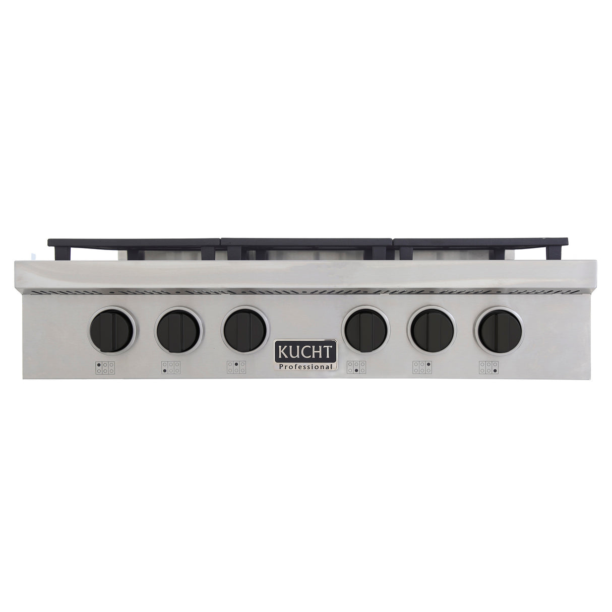KUCHT Professional 36 in. Propane Gas Range Top with Sealed Burners in Stainless Steel
