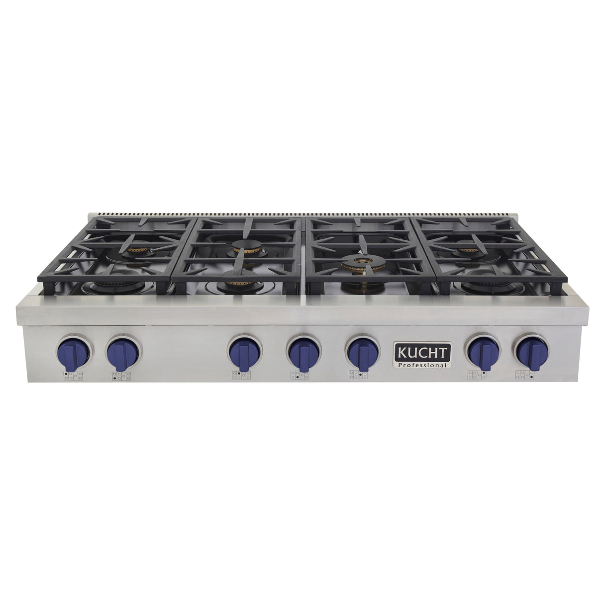 KUCHT Professional 48 in. Natural Gas Range Top with Sealed Burners in Stainless Steel
