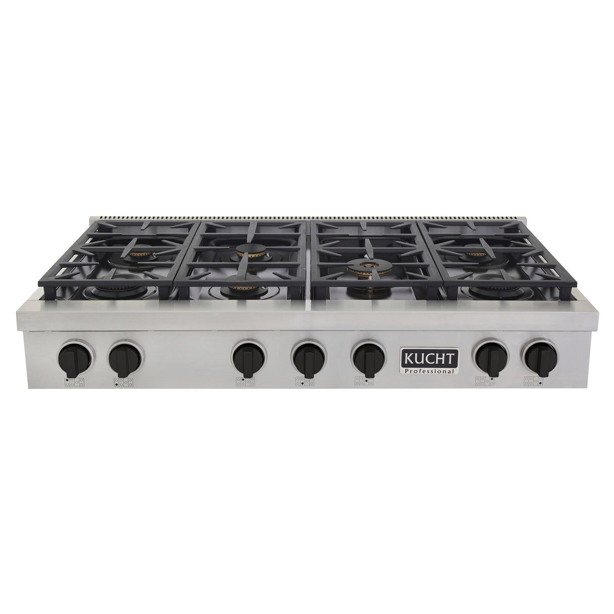 KUCHT Professional 48 in. ft Propane Gas Range Top with Sealed Burners in Stainless Steel