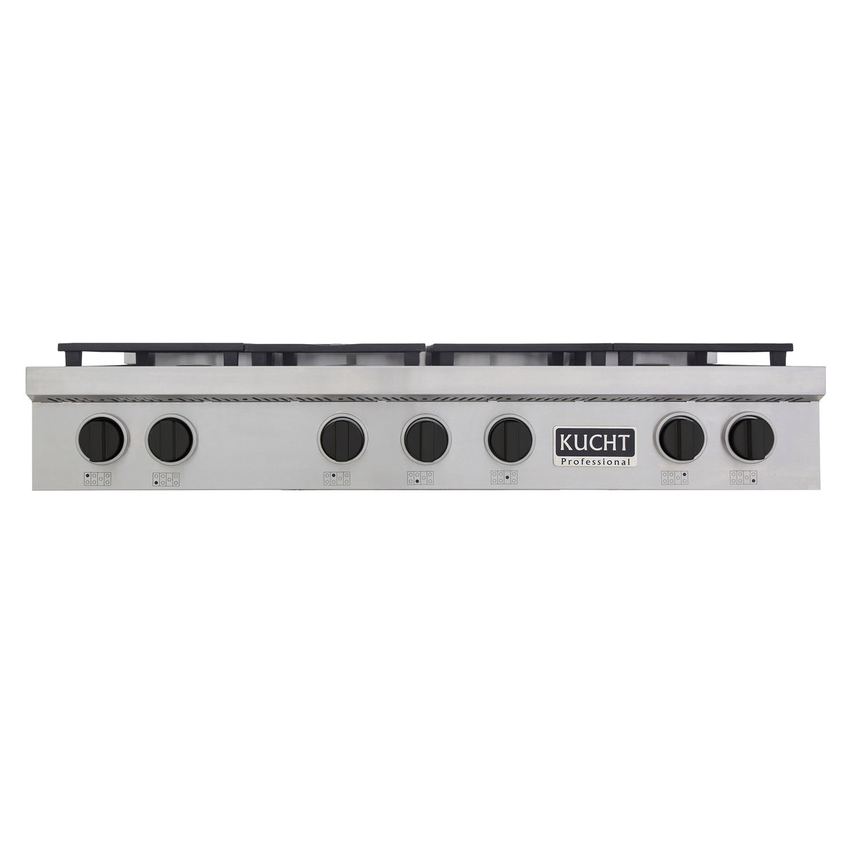 KUCHT Professional 48 in. Natural Gas Range Top with Sealed Burners in Stainless Steel
