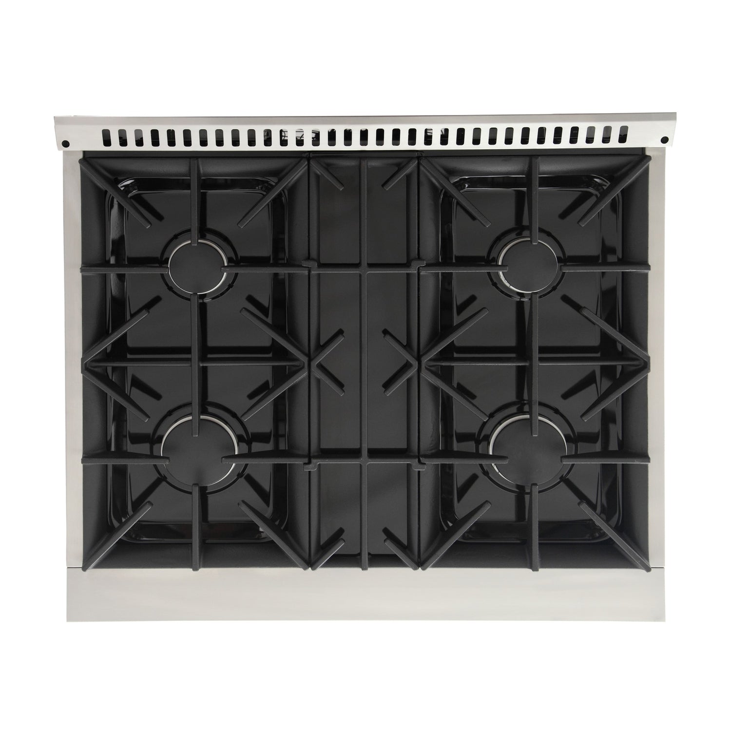 KUCHT Professional 30 in. 4.2 cu. ft. Dual Fuel Range for Propane Gas with Sealed Burners and Convection Oven in Stainless Steel
