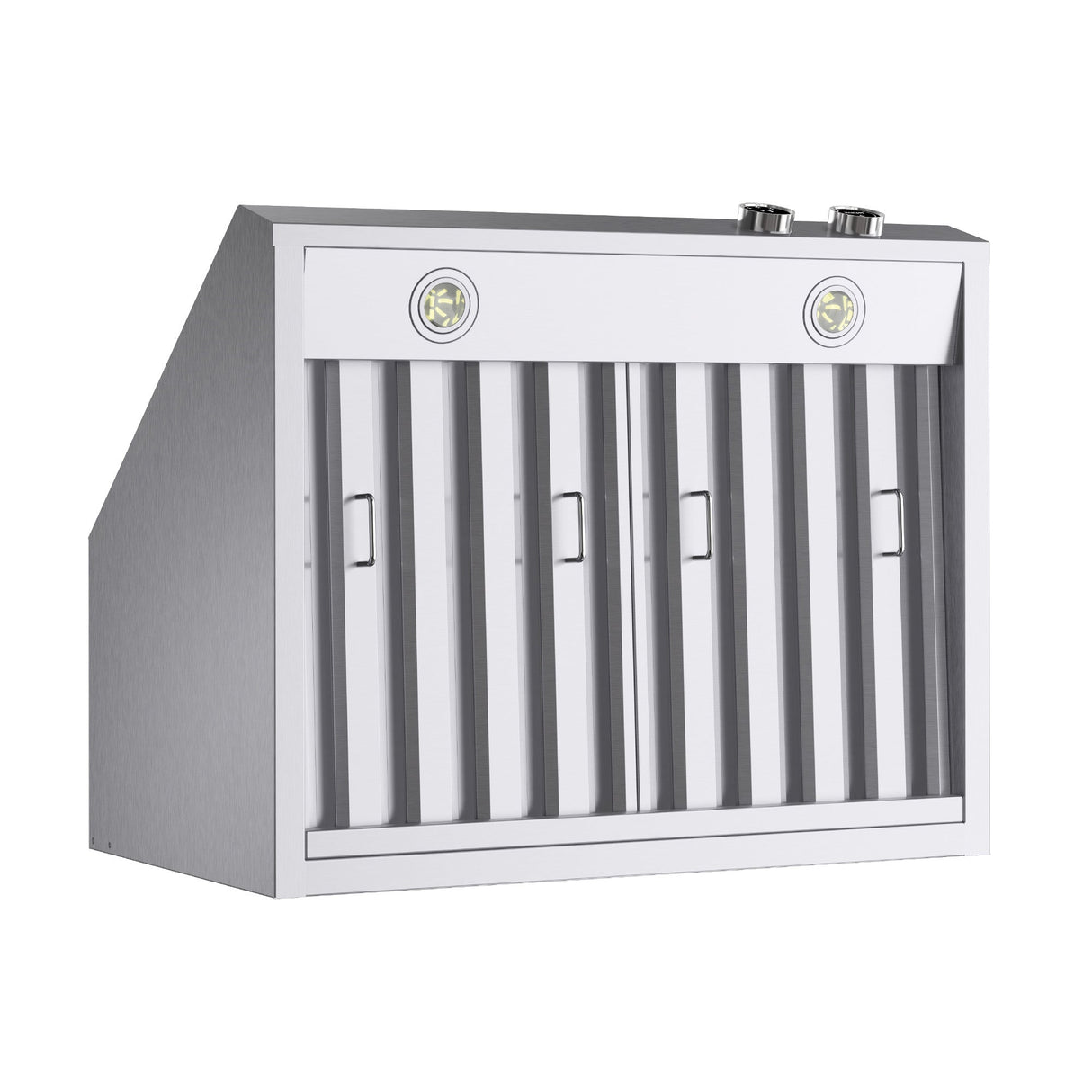 30 in. 900 1200 CFM Ducted Wall Mount Range Hood in Stainless Steel with Digital Controls