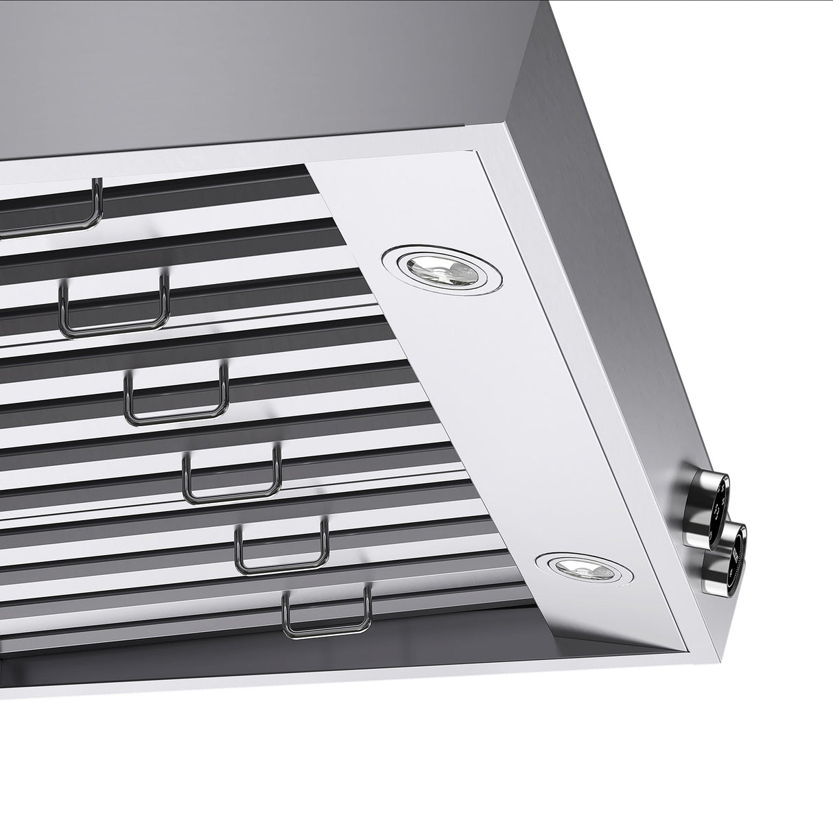 36 in. 900 CFM Ducted Under Cabinet Range Hood in Stainless Steel with Digital Controls
