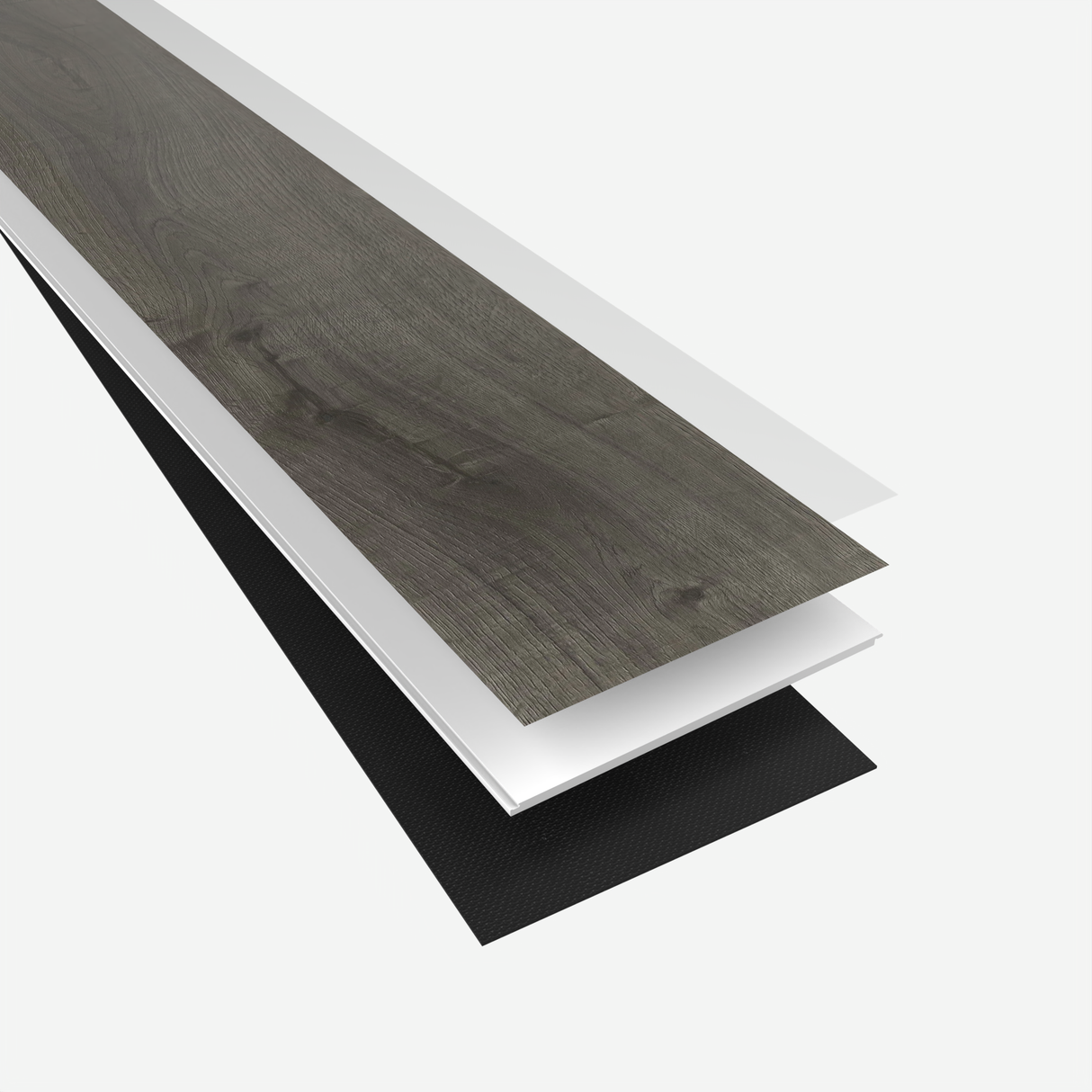 Luxury Vinyl Plank - Plano With Square Edge - 4' x 7-1/4" x 2mm, 12 Mil Wear Layer - District Pro collection (48.33 Sq. Ft./Box)