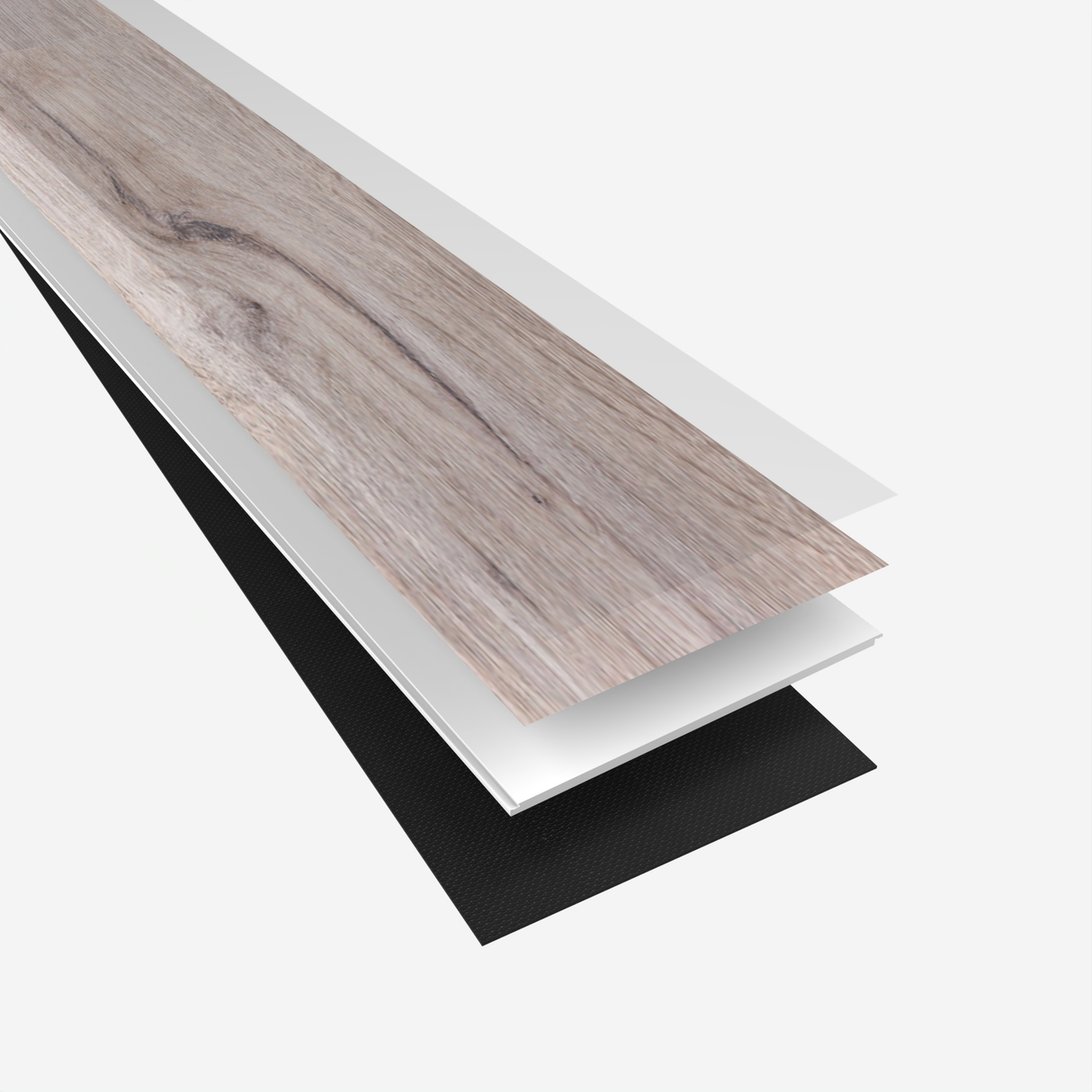 SPC Flooring - Click Lock Floating - White Wash - 7" x 48" x 6mm - 20 mil Wear Layer - Versa Collections (23.64SQ FT/ CTN)