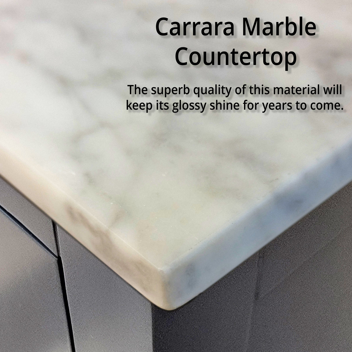 Jacques 36 in. W x 22 in. D Right Offset Dark Grey Bath Vanity