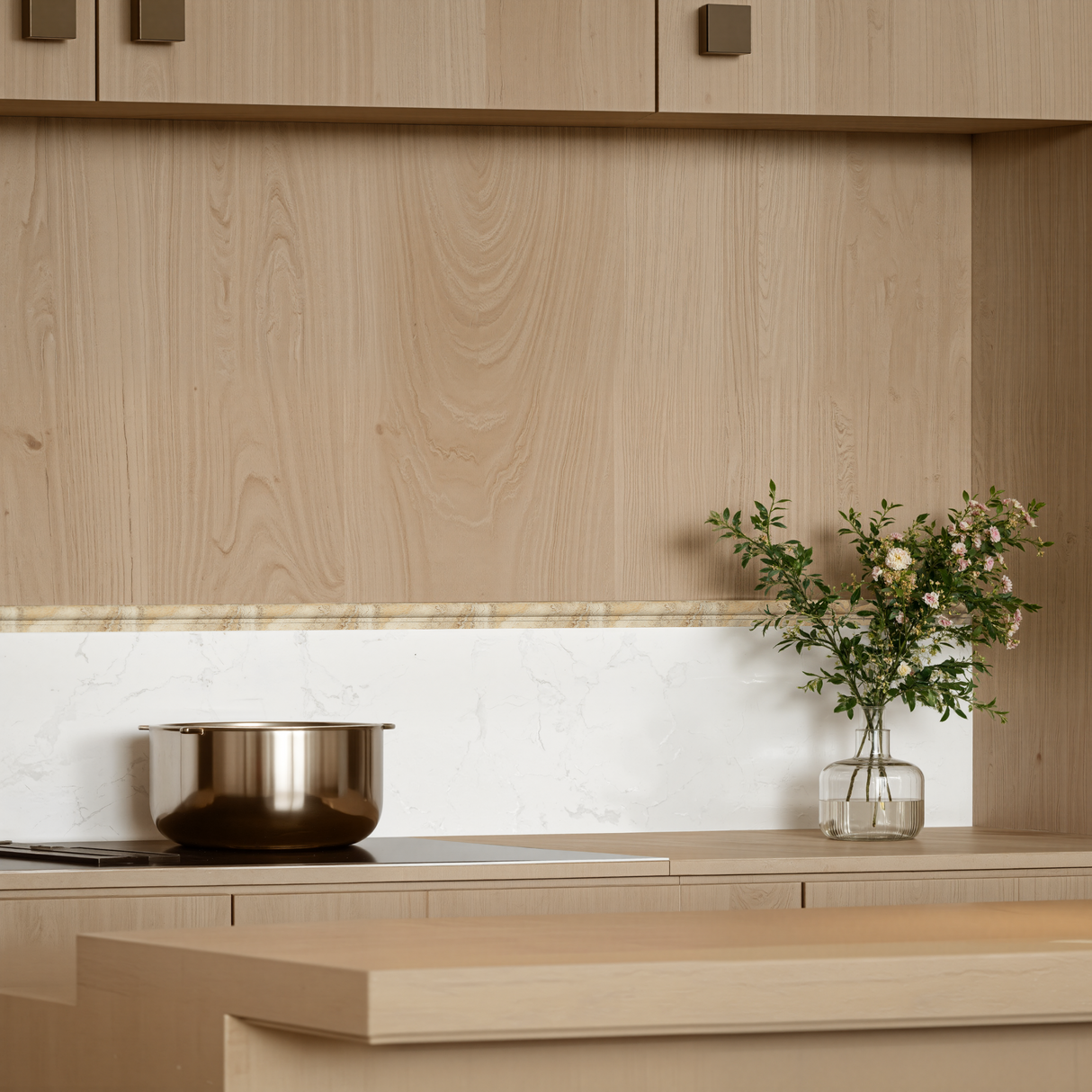 2 x 12 in Picasso Honed Travertine Chairrail