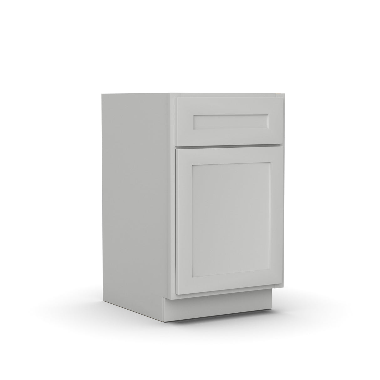 Liberty Shaker Ashen - 18 Inch File Drawer Base Cabinet - 18" Width x 30" Height x 21" Depth
