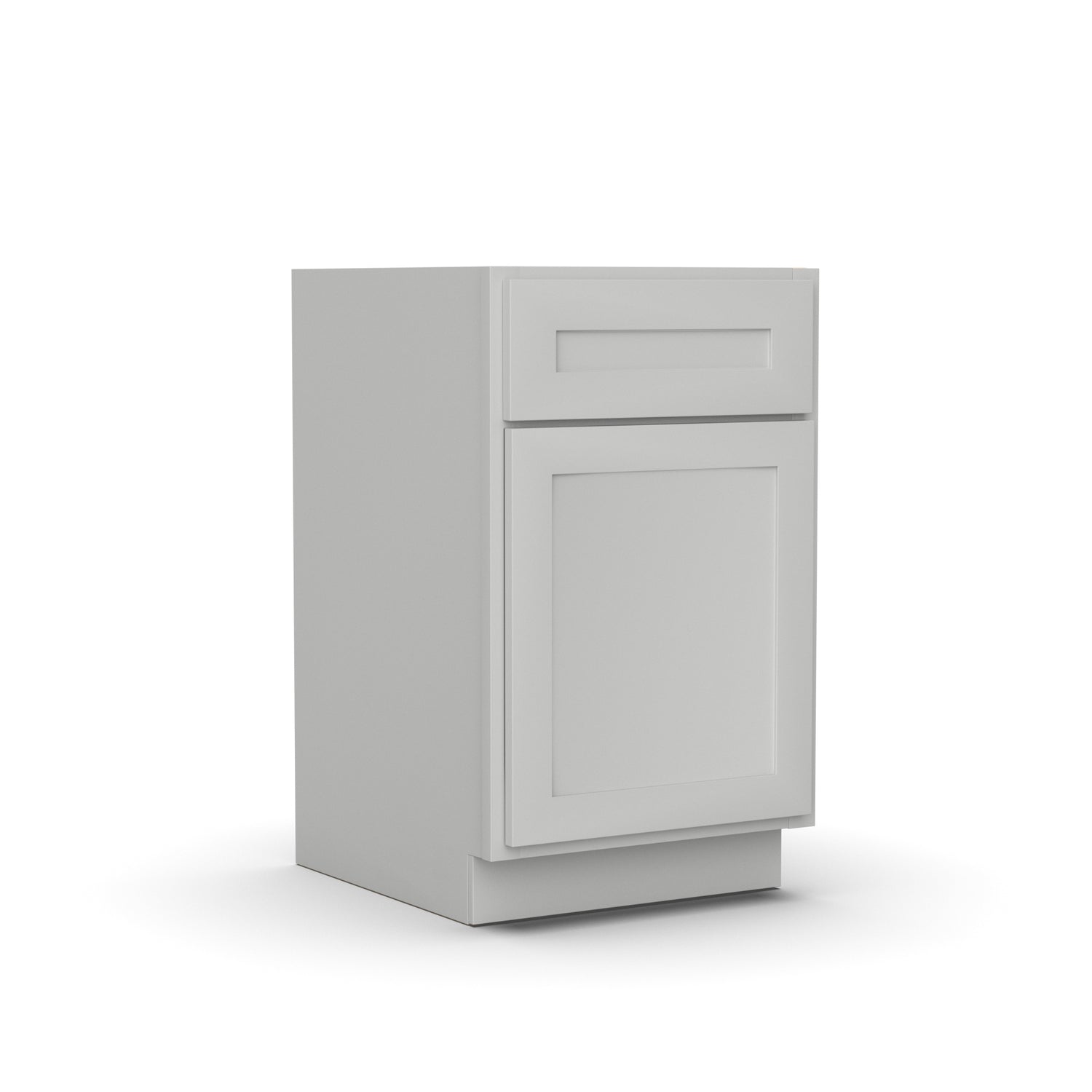 Liberty Shaker Ashen - 18 Inch File Drawer Base Cabinet - 18" Width x 30" Height x 21" Depth