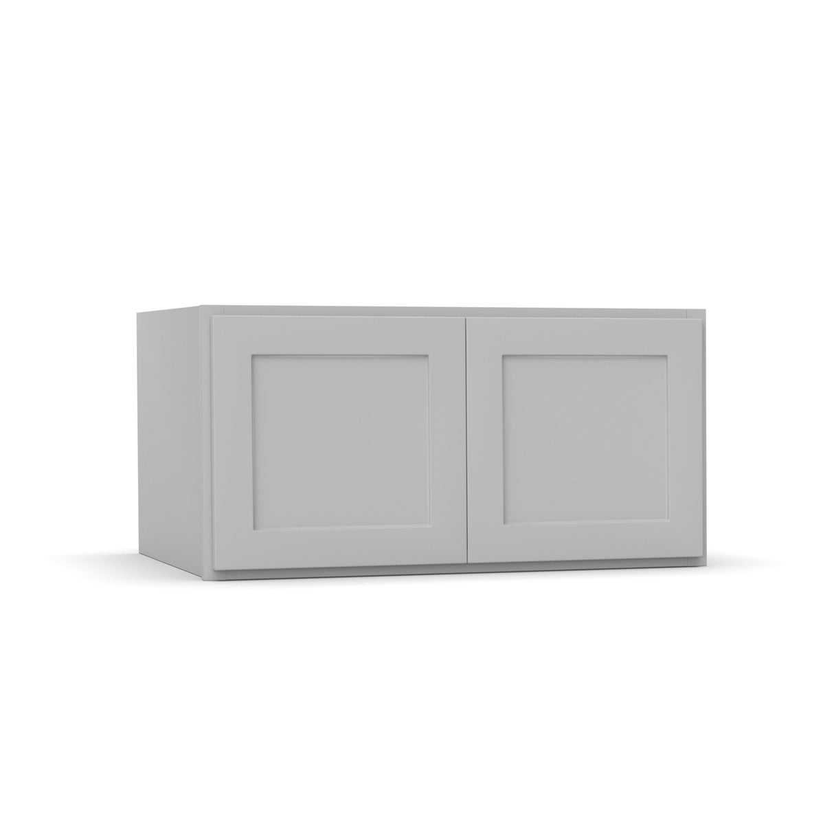 Liberty Shaker Ashen - 36 Inch Deep Double Door Wall Cabinet - 36" Width x 18" Height x 24" Depth