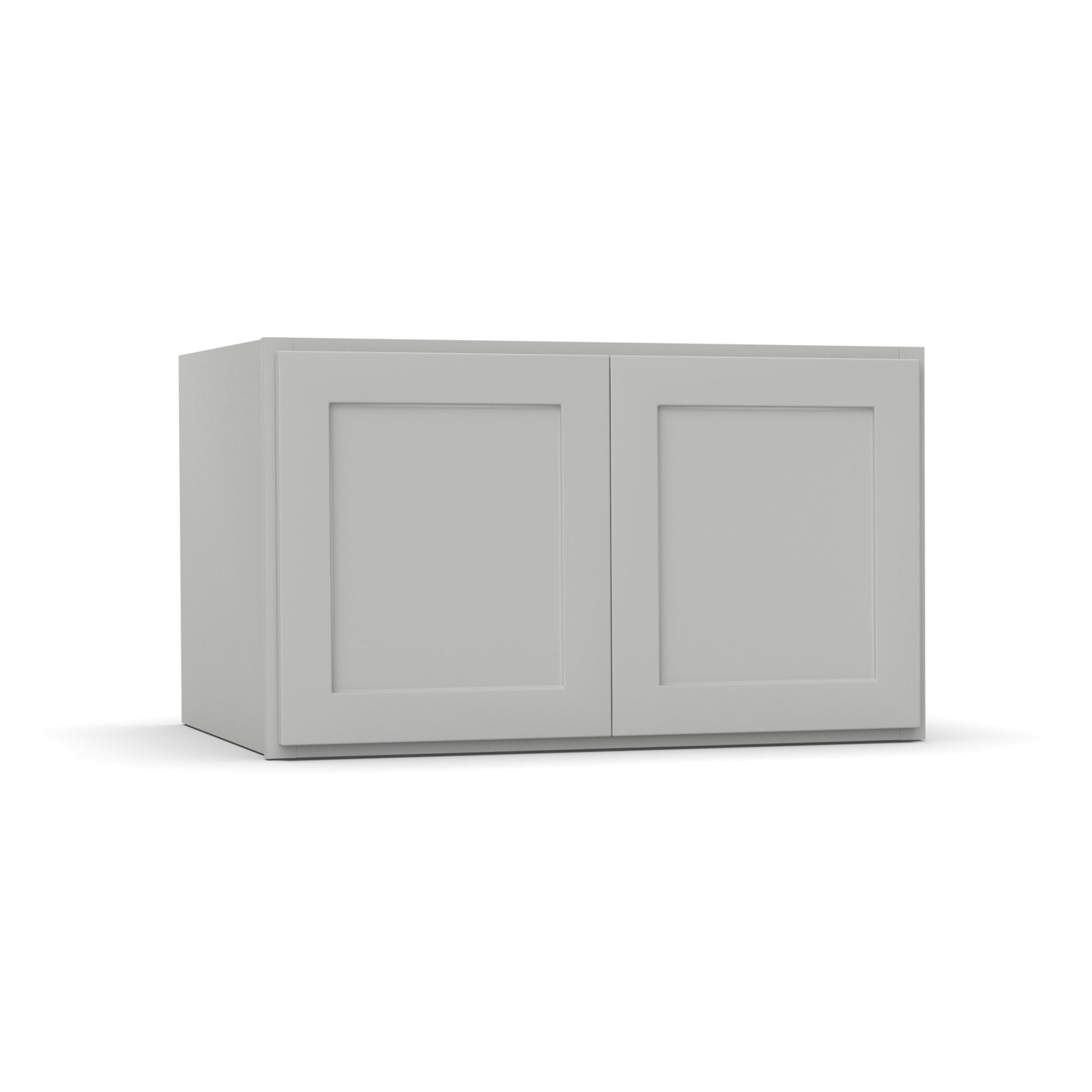 Liberty Shaker Ashen - 36 Inch Deep Double Door Wall Cabinet - 36" Width x 21" Height x 24" Depth