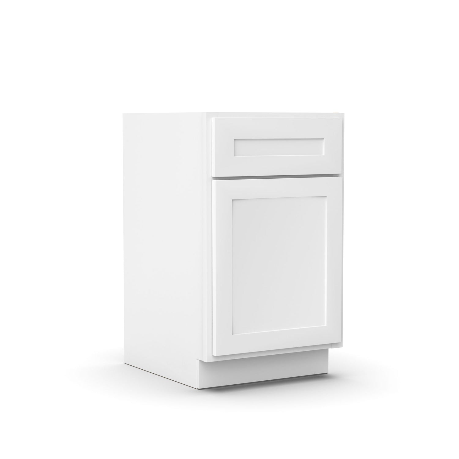 Liberty Shaker White - 18 Inch File Drawer Base Cabinet - 18" Width x 30" Height x 21" Depth